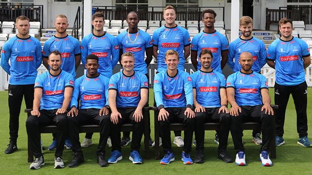 Sussex Sharks T20 Finals Day - official team photo
